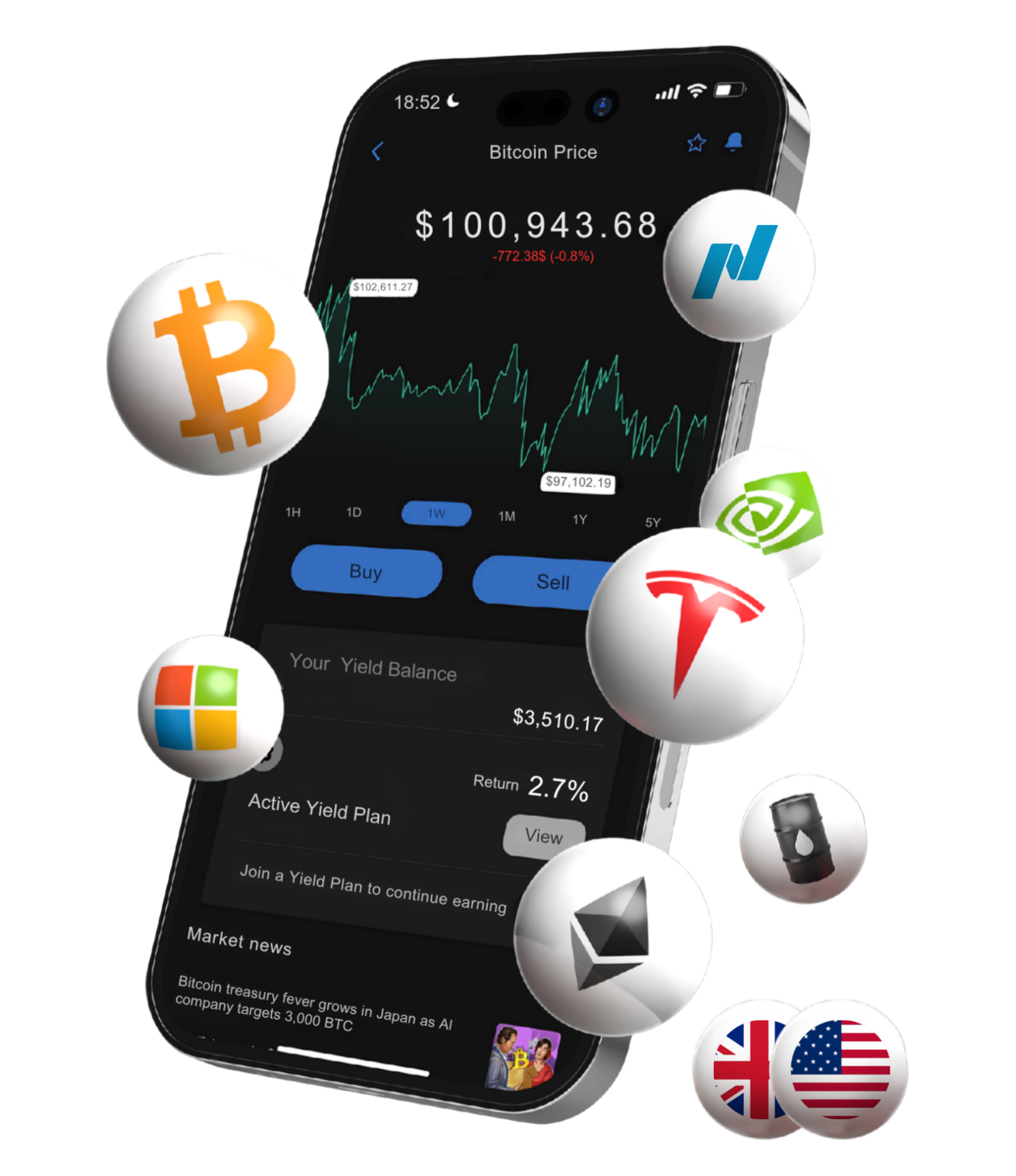 DB Finser Trading Platform Interface